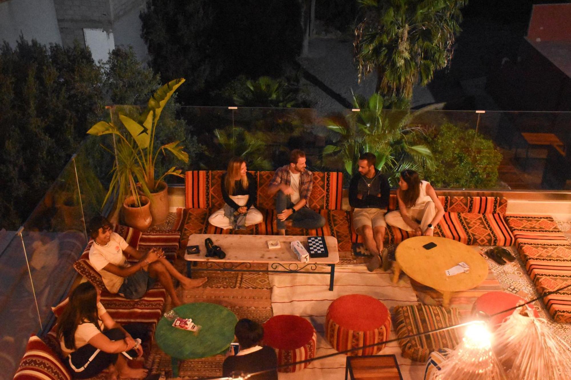 הוסטל Tamraght Playa Del Sol Surf House מראה חיצוני תמונה